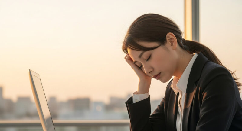 メンタルが弱いのが理由で仕事が続かない40代女性の特徴
