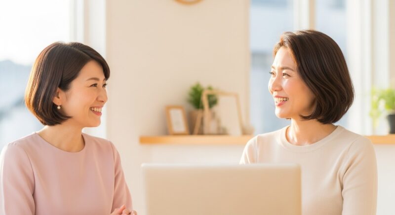 充実したサポートが40代成功の鍵