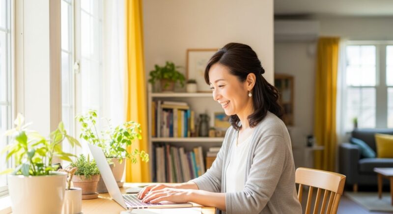 40代主婦に合う「ゆるく働く」選択肢
